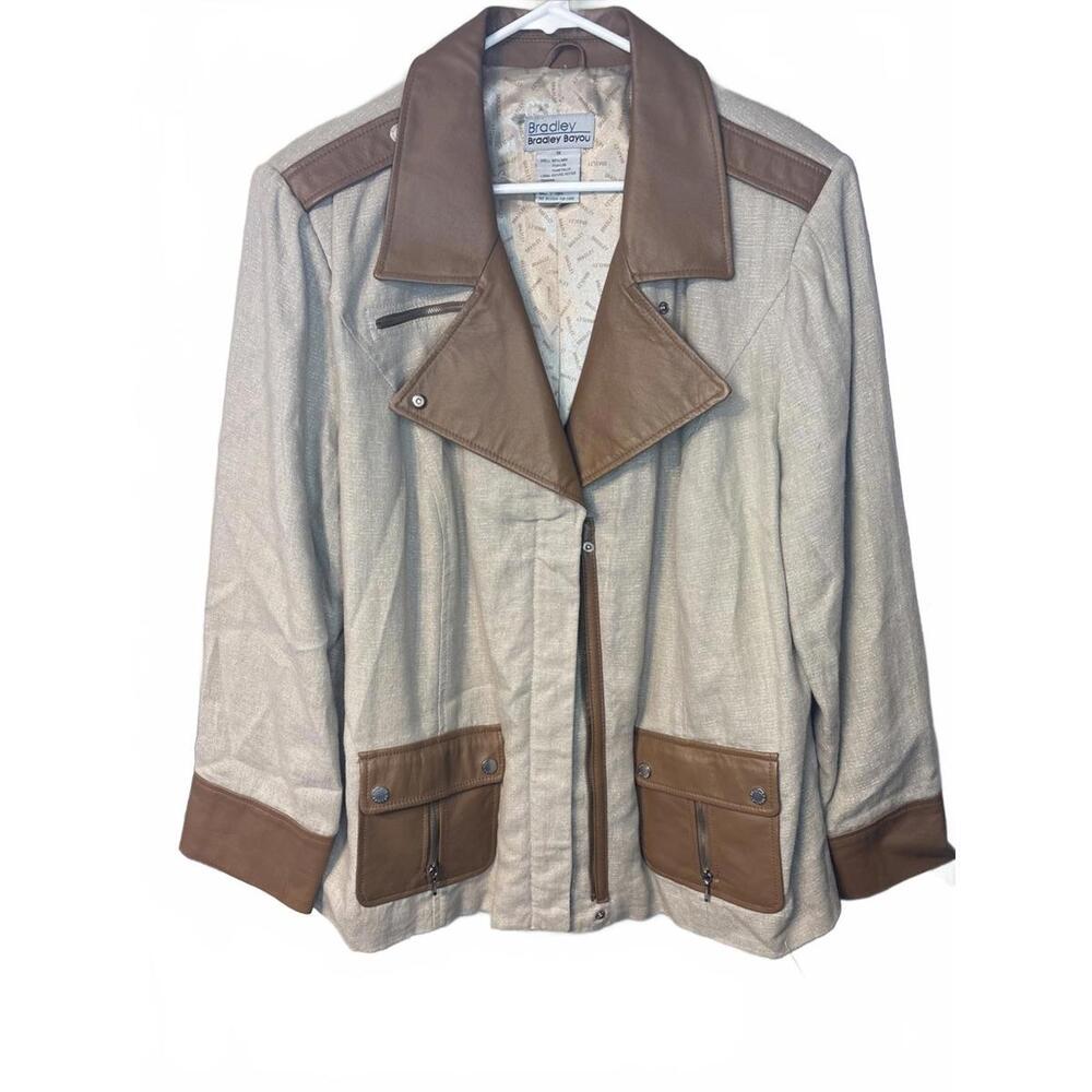 Bradley Bayou Women's Stylish Faux Leather Jacket